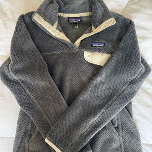 Patagonia Gray Fleece Pullover